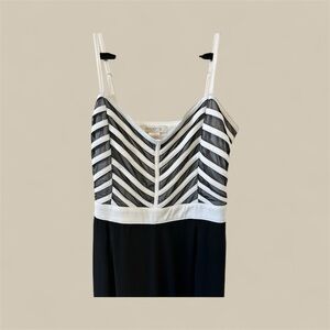 Arden B Black and White Jumpsuit